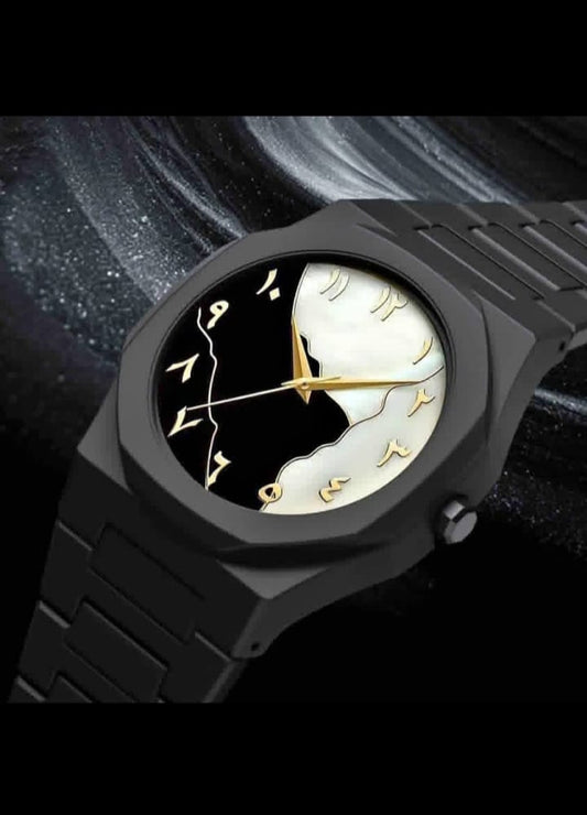 Black Special Edition Arabic Aura Watch